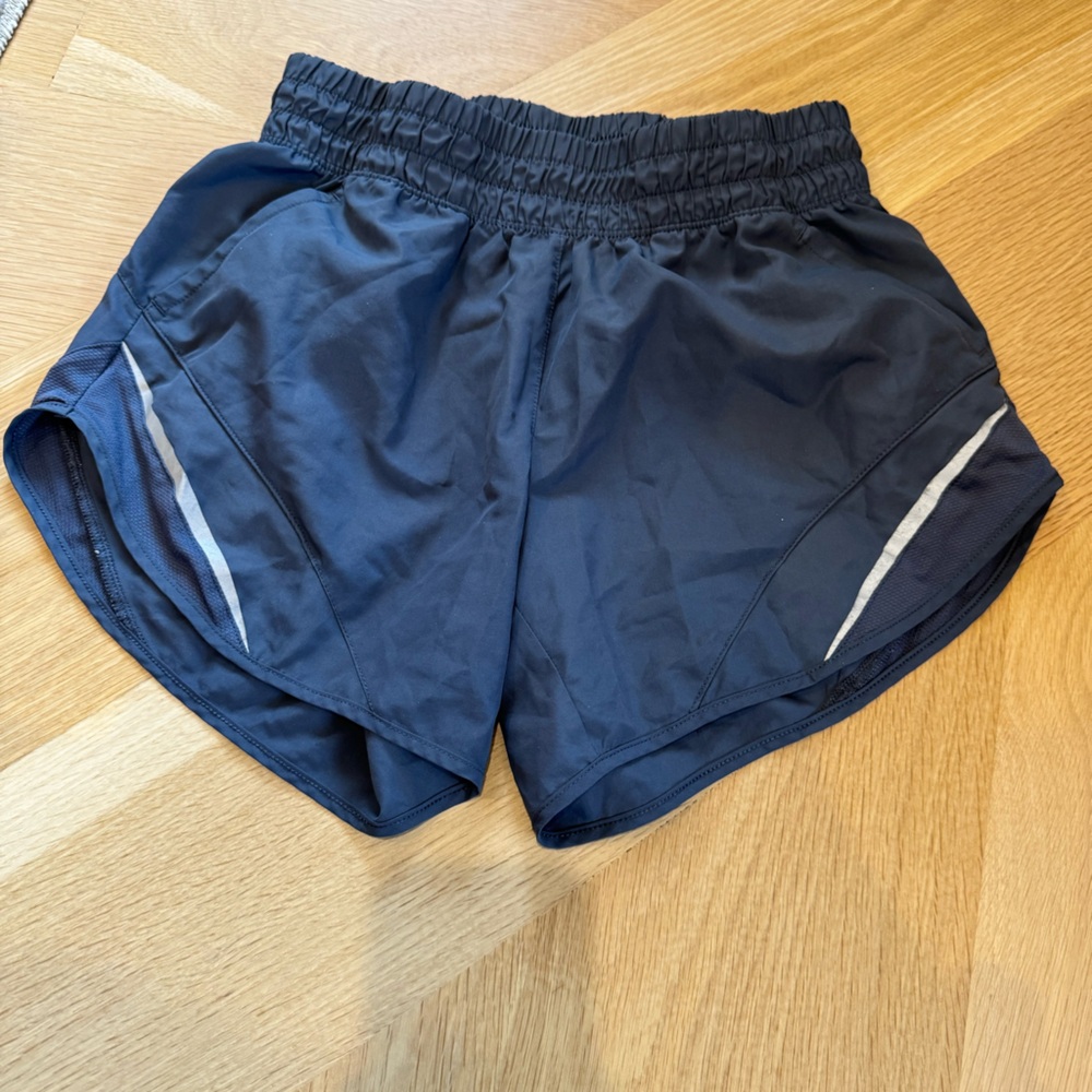 Women's Navy Blue Athletic Shorts